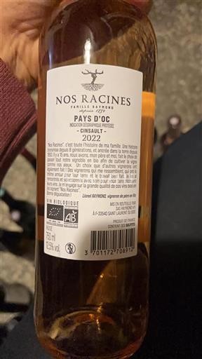 Languedoc ja Roussillon Pays d'Oc Famille Raymond Nos Racines 2022