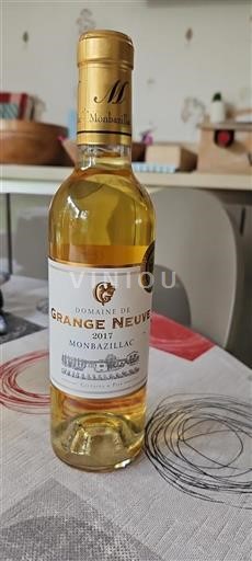 Sud-Ouest Monbazillac Domaine Grange Neuve 2017