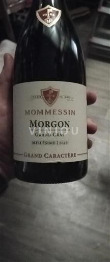 Beaujolais Morgon Mommessin Grand Caractère 2023