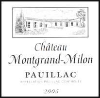 Bordeaux Pauillac Château Montgrand-Milon 2018