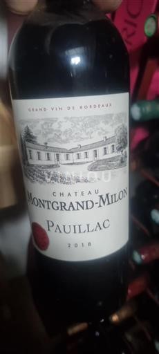 Bordeaux Pauillac Château Montgrand-Milon 2018