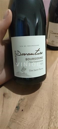 Burgundi Määrittelemätön Domaine Davanture Clos Saint-Pierre 2023