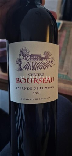 Bordeaux Lalande-de-Pomerol Château Bourseau 2016
