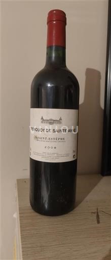 Bordeaux Saint-Estèphe Tronquoy de Sainte-Anne 2008