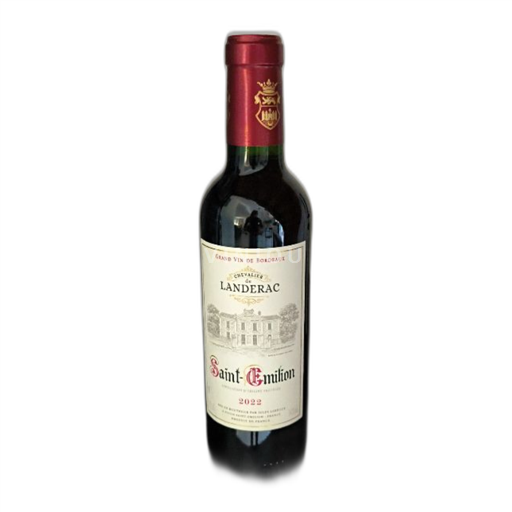 Vin Rouge sec Chevalier de Landerac 2022 France Bordeaux Saint-Émilion AOC