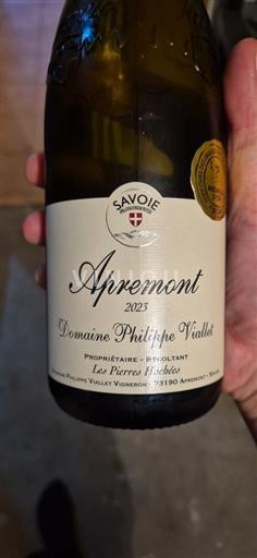 Savoie ja Bugey Apremont Domaine Philippe Viallet 2023