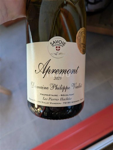 Saboya y Bugey Apremont Domaine Philippe Viallet 2023