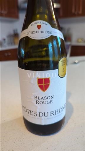 Rona dolina Côtes-du-Rhône Blason Rouge Neleten.