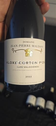 Burgundia Aloxe-Corton Premier Cru Domaine Jean-Pierre Maldant Les Valozières 2022