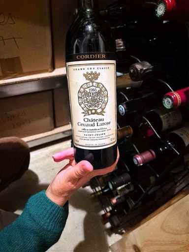 Bordeaux Saint-Julien Grand Cru Château Gruaud Larose 1986