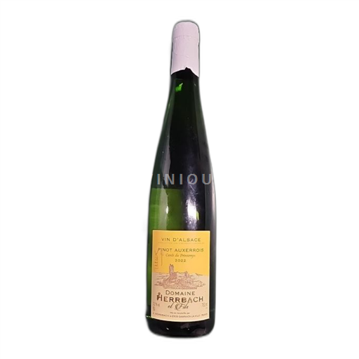 Alsace Pinot Blanc Grand Cru Domaine Herrbach et Fils du Printemps 2022