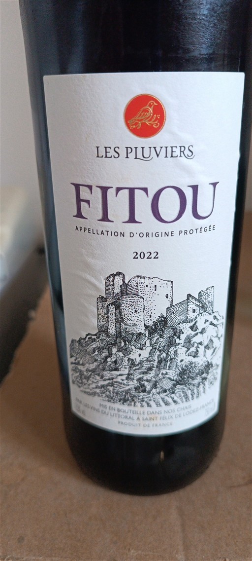 Languedoc Fitou Les Pluviers 2022