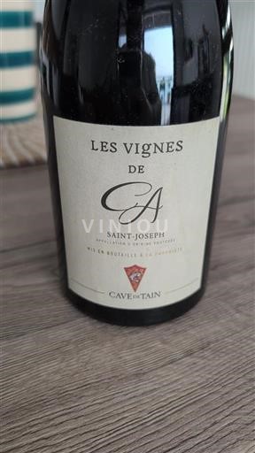 Rhône Valley Saint-Joseph Cave de Tain Les Vignes de 2015