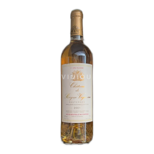 Bordeaux Sauternes Château Rayne Vigneau 2001