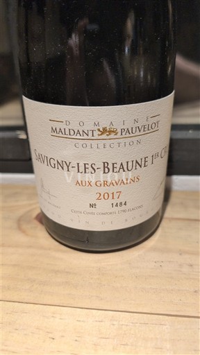 Bourgogne Savigny-lès-beaune Premier Cru Domaine Maldant Pauvelot Aux Gravains 2017