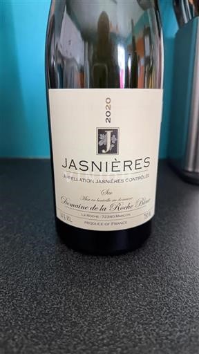 Loirevallei Jasnières Domaine La Roche Bleue 2020