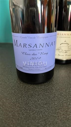 Bourgondië Marsannay Sylvain Pataille Clos du Roy 2019