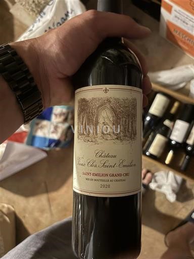 Bordéus Saint-Émilion Grand Cru Château Vieux Clos Saint-Emilion 2020