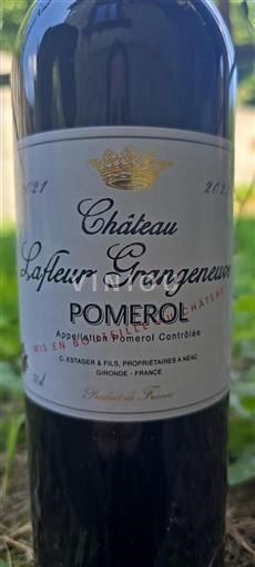 Bordeaux Pomerol Château Lafleur Grangenue 2021