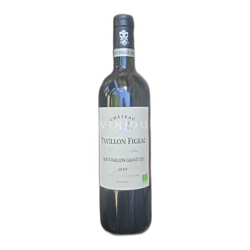 Vin Rouge sec Cuvée Caroline Château Pavillon Figeac 2019 France Bordeaux Saint-Émilion Grand Cru AOC Grand Cru