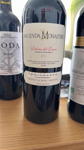 Castilien og León Ribera del Duero Hacienda Monasterio 2018