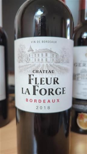 Bordeaux Château Fleur La Forge 2018