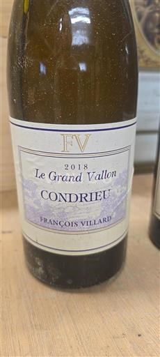 Rhône Valley Condrieu François Villard Le Grand Vallon 2018