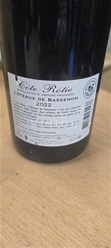 Rhône Valley Côte-Rôtie Côteaux de Bassenon 2022