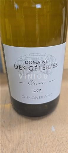 Loiredalen Chinon Domaine Des Géleries Chenin 2023