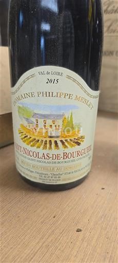 Loiredalen Saint-Nicolas-De-Bourgueil Domaine Philippe Meslet 2015