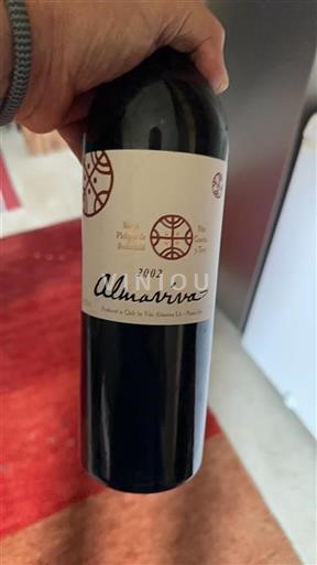 Údolí Maipo Nespecifikováno Almaviva 2002