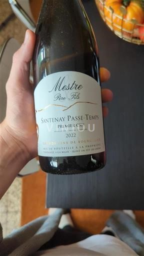 Burgund Santenay Premier Cru Mestre Père et Fils Santenay Passe-Temps 2022