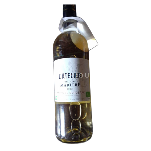Vin Blanc sec L'Atelier Maison Marlère 2022 France Sud-Ouest Côtes-de-bergerac AOC