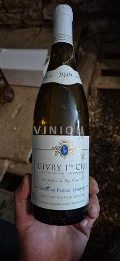 Burgundi Määrittelemätön Premier Cru Domaine Pascal Lemonde 2019
