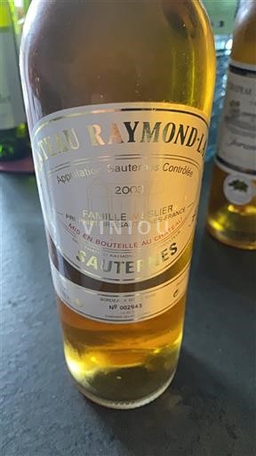 Bordo Сотерн Château Raymond-Lafon 2003
