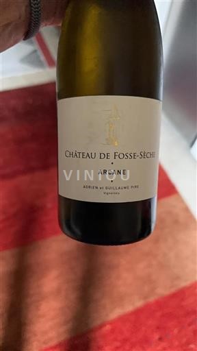 Loiredalen Saumur Château Fosse-Sèche Arcane 2016