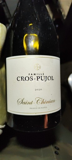 Languedoc Saint-Chinian Famille Cros-Pujol 2020