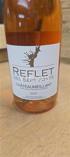 Loiredalen Châteaumeillant Domaine Nairaud-Suberville Reflet des Sept Fonts 2022