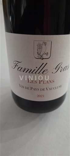 Rhône Valley Not Specified Famille Gras Les Plans 2021