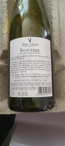 Valle del Loira Sancerre René Carroi 2022