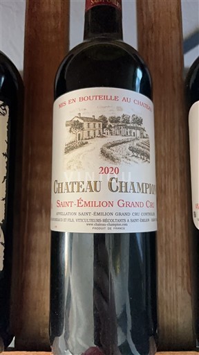 Bordeaux Saint-Émilion Grand Cru Grand Cru Château Champion 2020