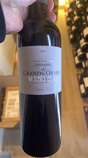 Bordeaux Domaine Des Grands Ormes 2022