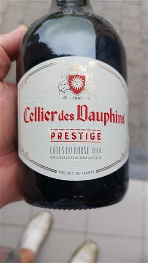 Rhônetal Côtes du Rhône Cellier des Dauphins Prestige 2018