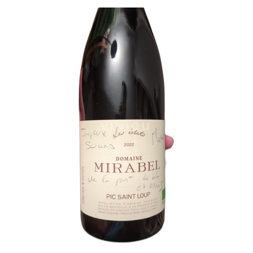 Languedoc Pic-saint-loup Domaine Mirabel Les eclats 2022