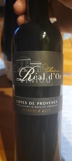 Provence Côtes-de-provence Château Réal Or Réserve 2017