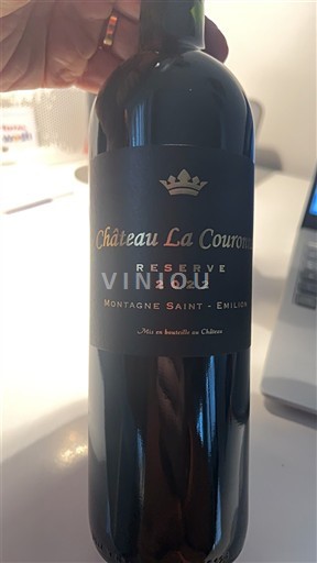 Bordeaux Montagne Saint-Émilion Château La Couronne Réserve 2022
