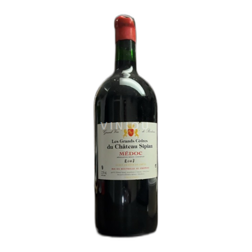 Bordeaux Médoc Château Sipian Les Grands Cèdres 2007