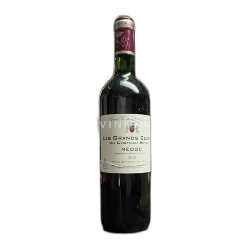 Bordeaux Médoc Château Sipian Les Grands Cèdres 2018