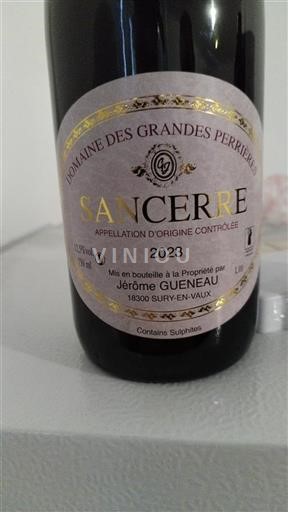 Loire Valley Sancerre Domaine Des Grandes Perrières 2023