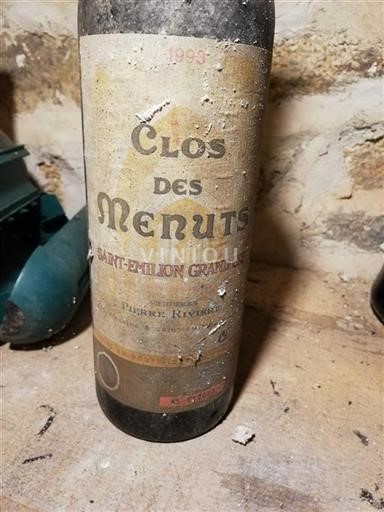Burdeos Saint-Émilion Gran Cru Grand Cru Clos des Menuts 1993